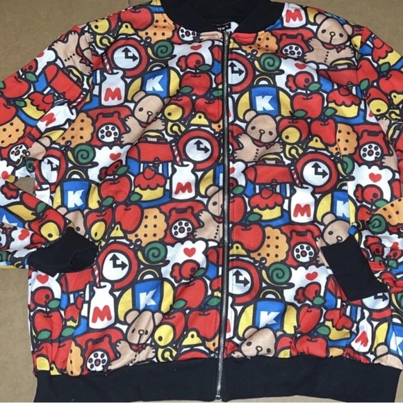 SHEIN X HELLO KITTY AOP JACKET PLUS SIZE 1X - Picture 4 of 10